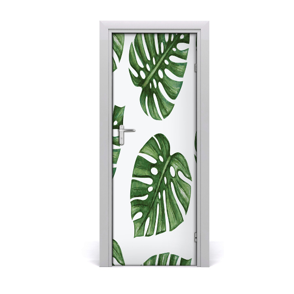 Poster porte Monstera