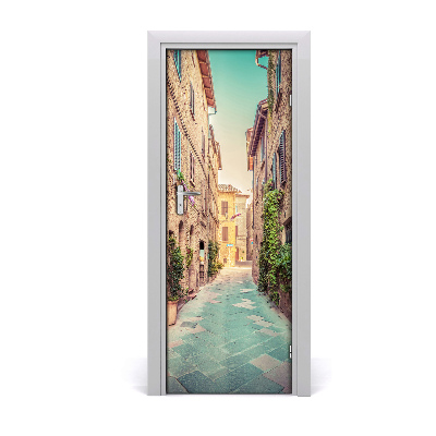 Décoration porte Rues en Italie