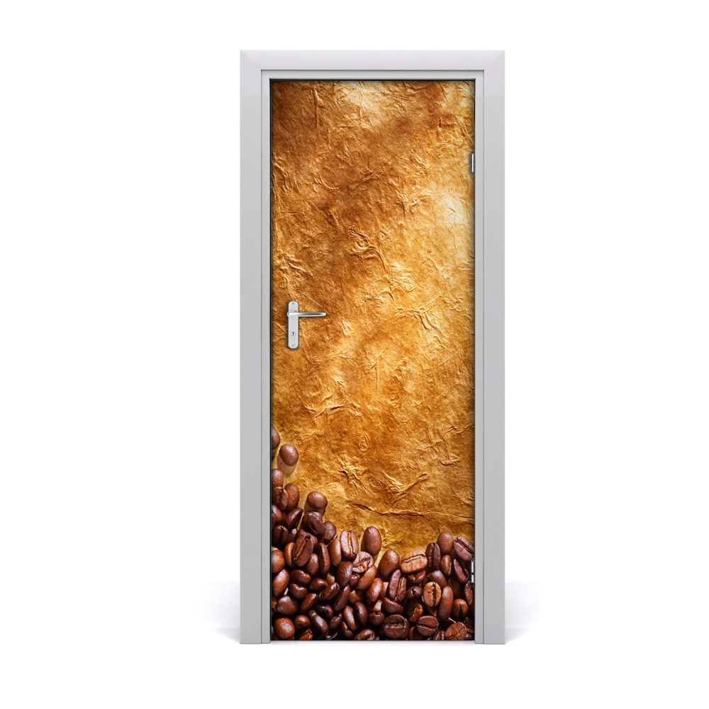 Papier peint porte Grains de café