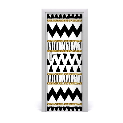 Décoration porte Fond de motif ethnique