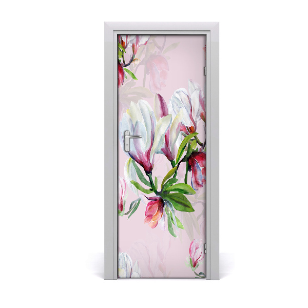 Autocollant porte Magnolia