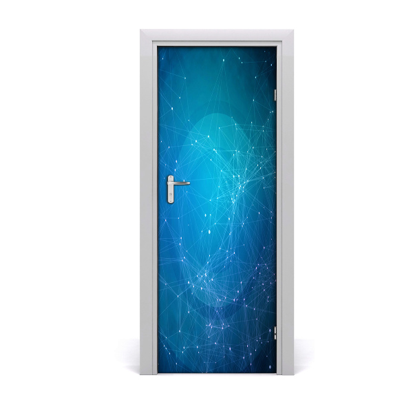 Sticker de porte Constellation bleue