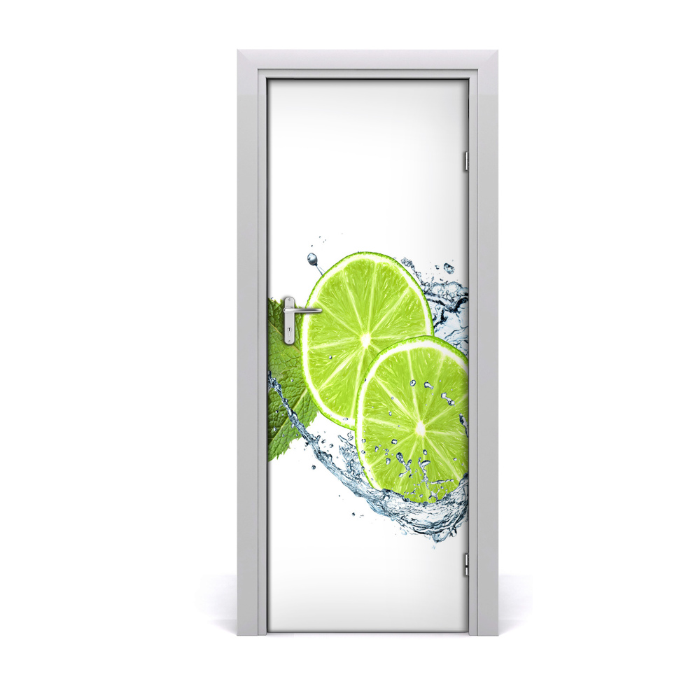 Poster porte Eau de chaux