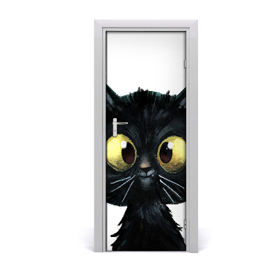 Sticker de porte Chat