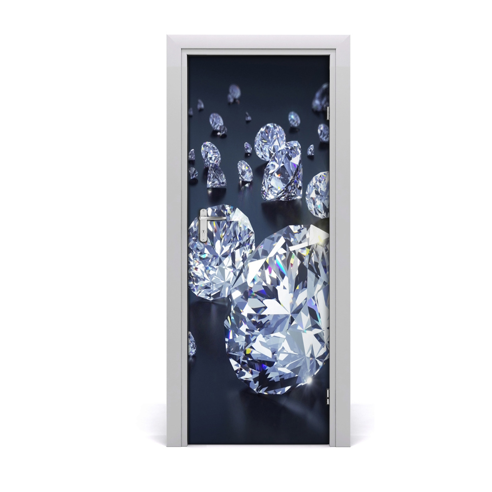 Décoration porte Diamants dispersés