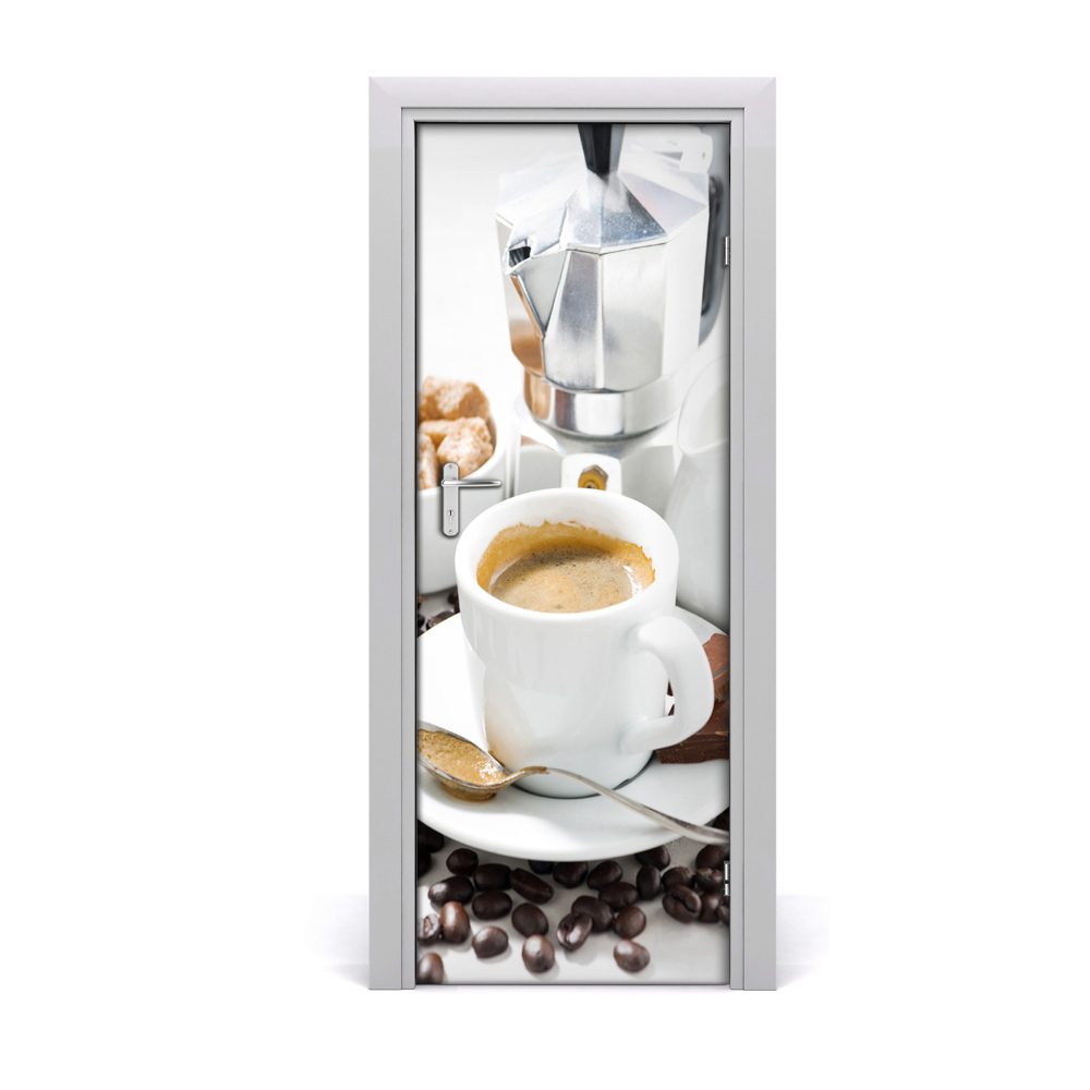 Sticker de porte Café aromatique