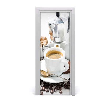 Sticker de porte Café aromatique