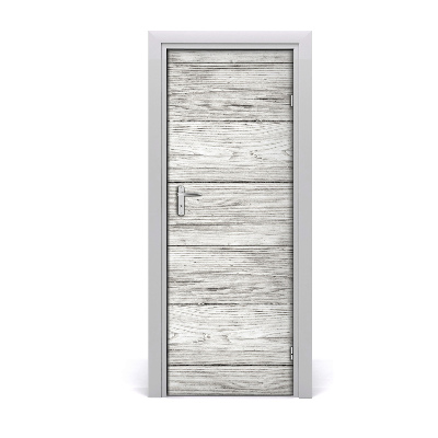 Poster porte Fond en bois gris
