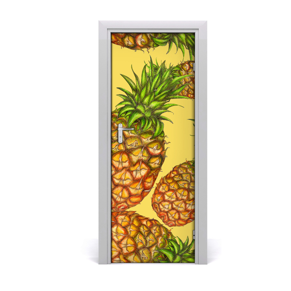 Papier peint porte Ananas