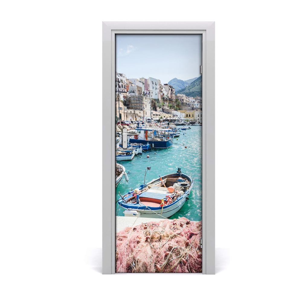 Sticker de porte Bateau sicilien