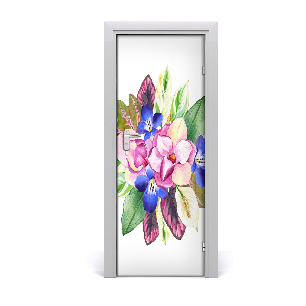 Sticker de porte Bouquet de fleurs