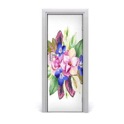 Sticker de porte Bouquet de fleurs