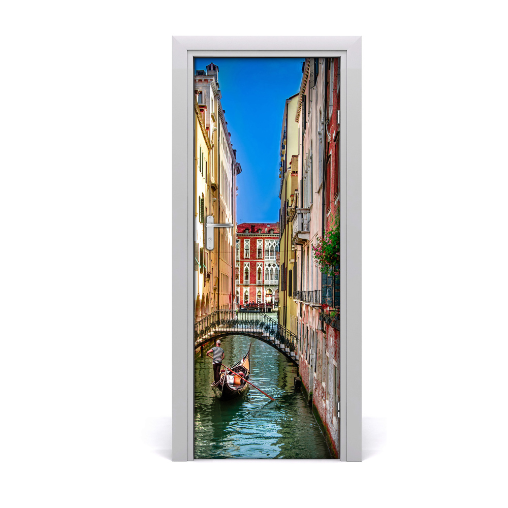 Poster porte Canal à Venise
