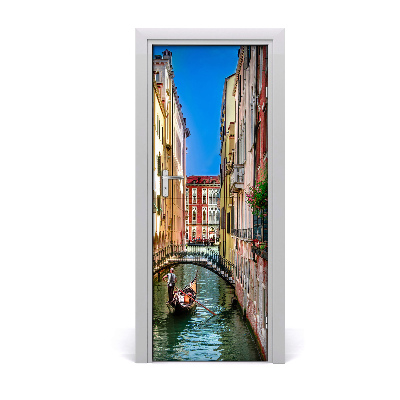 Poster porte Canal à Venise