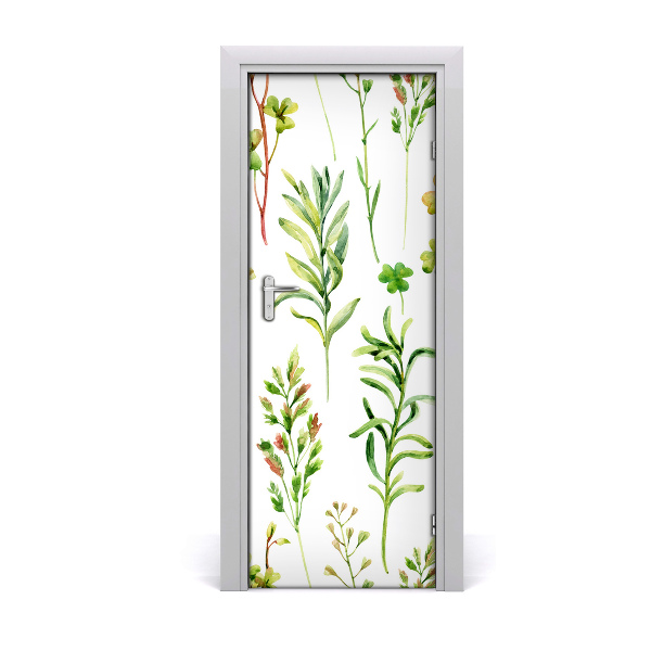 Poster porte Plantes de prairie