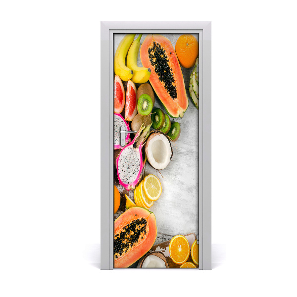 Sticker porte Fruits juteux