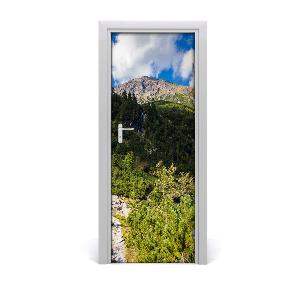 Autocollant porte Morskie Oko Tatry