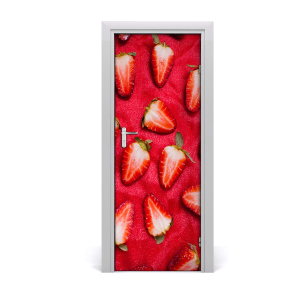 Poster porte Fraises