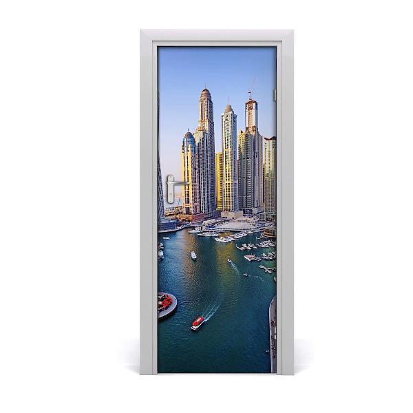 Décoration porte Baie de Dubaï