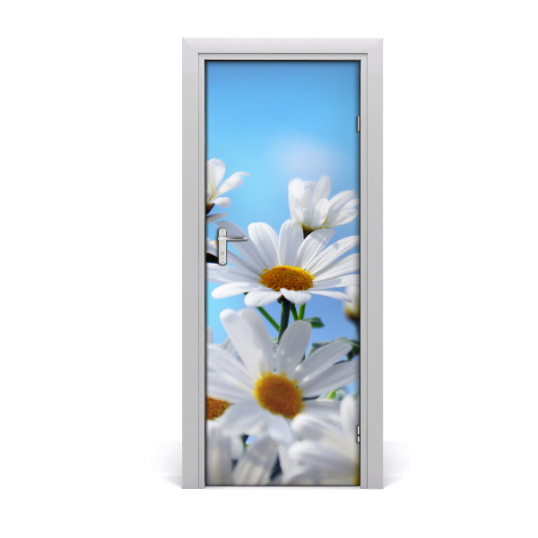 Sticker porte Marguerites