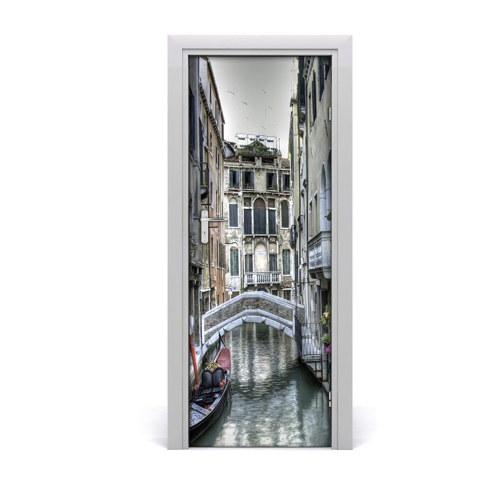 Autocollant porte Italie Venise