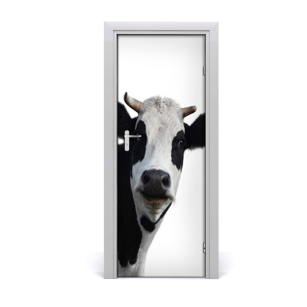 Poster porte Vache