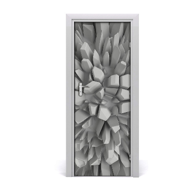 Décoration porte intérieur Abstrait 3D