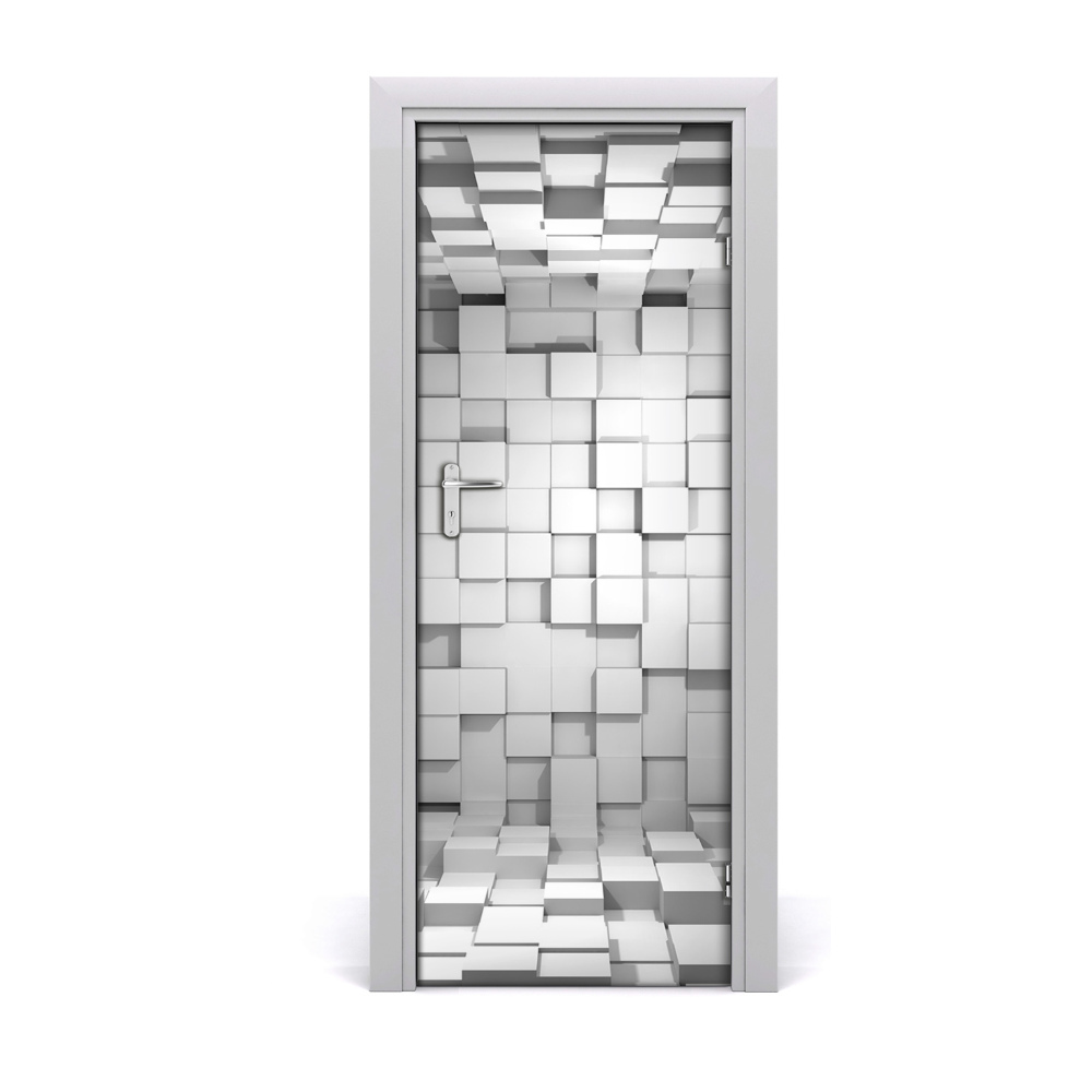 Poster porte Cubes