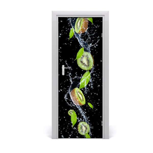 Poster porte Eau de kiwi