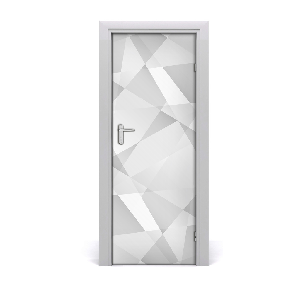 Décoration porte intérieur Triangles lumineux