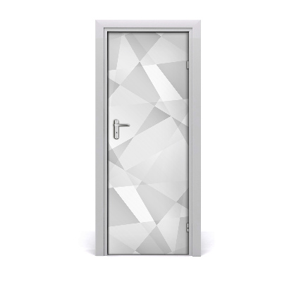 Décoration porte intérieur Triangles lumineux