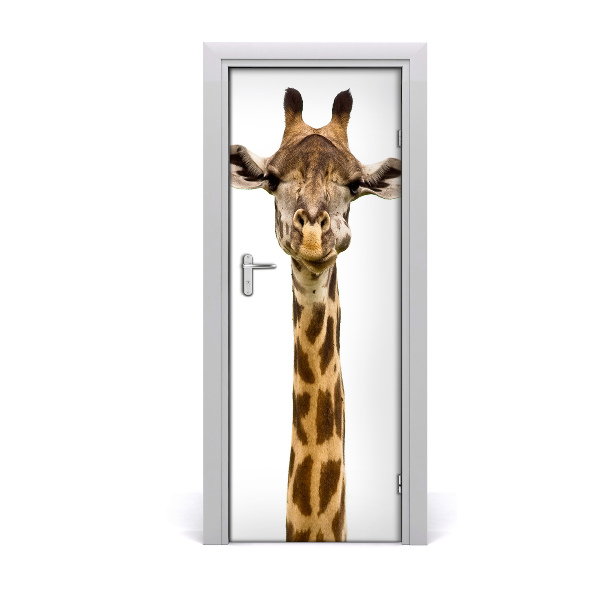 Poster porte Girafe