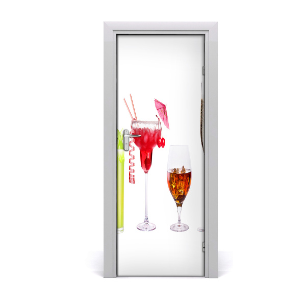 Poster porte Cocktails d'été