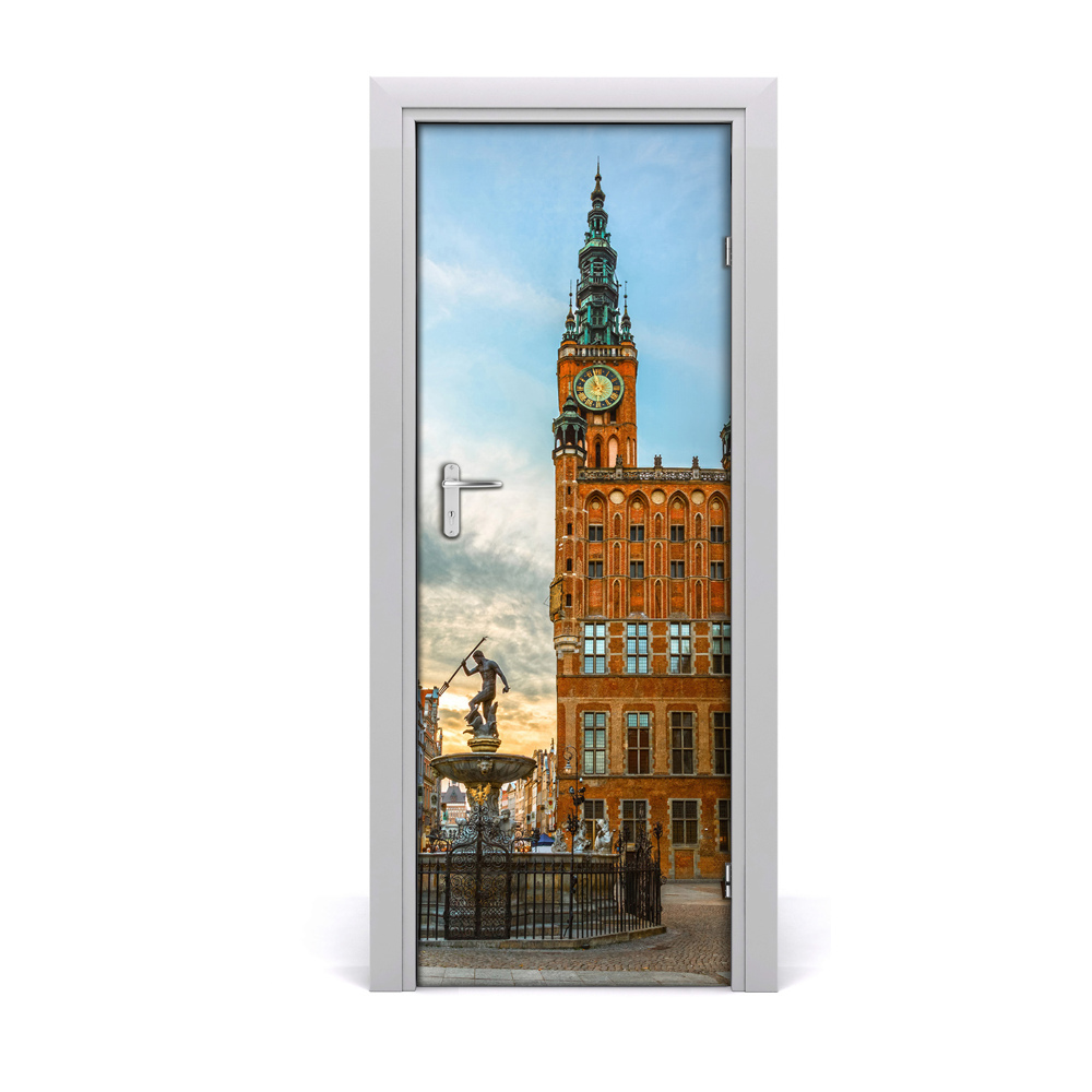 Poster porte Gdansk Pologne