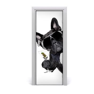 Poster porte Piez en lunettes