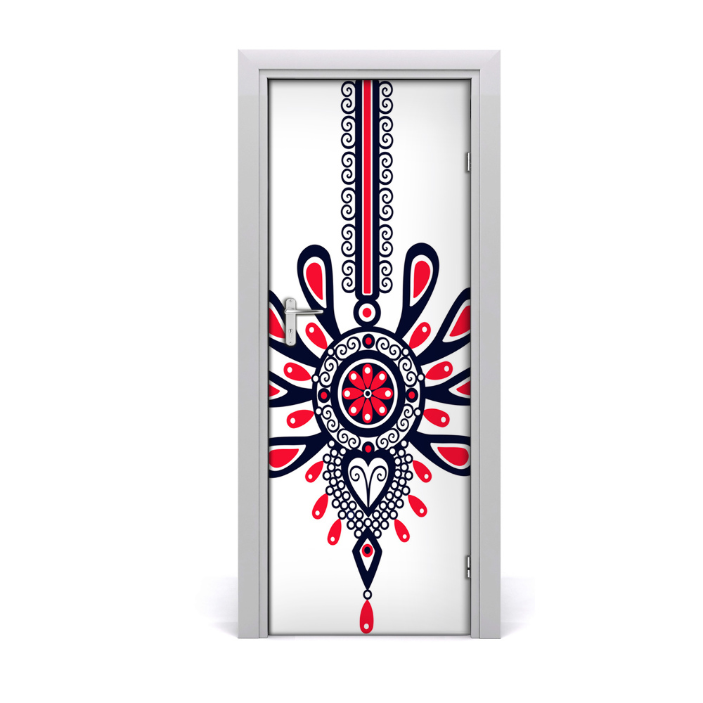 Poster porte Motif folklorique