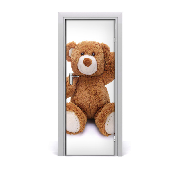 Poster porte Ours en peluche