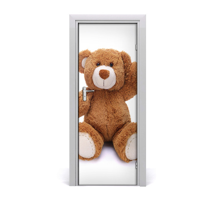 Poster porte Ours en peluche