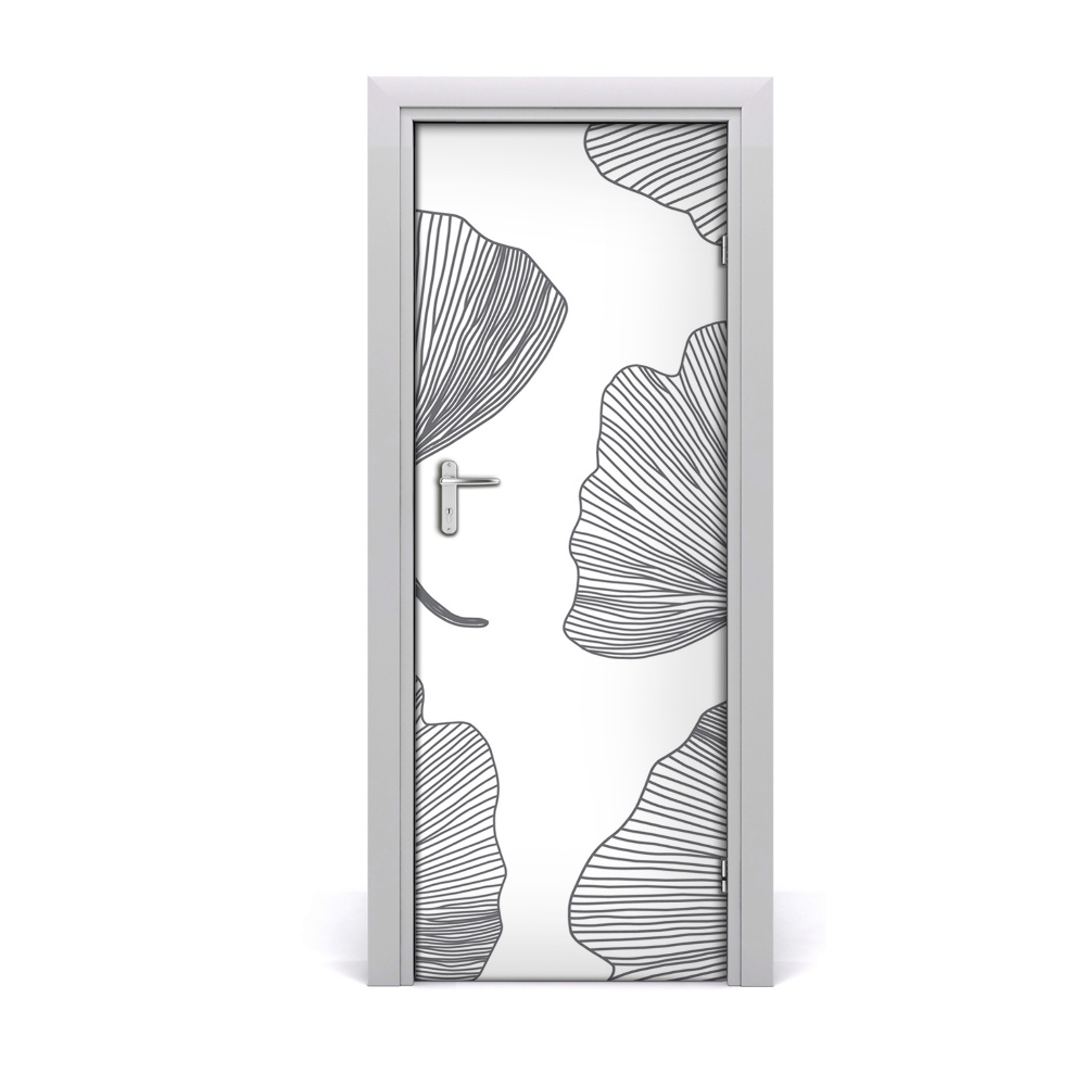 Décoration porte Ginkgo