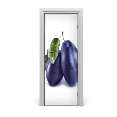 Décoration porte intérieur Prunes