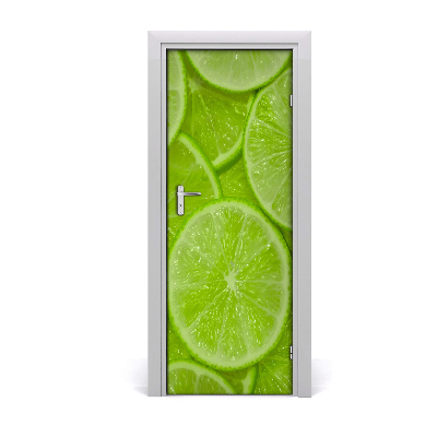 Sticker de porte Citrons verts