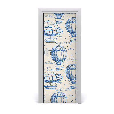 Décoration porte intérieur Ballon dirigeable