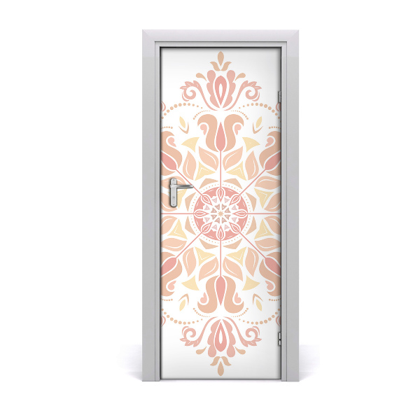 Sticker porte Motif oriental