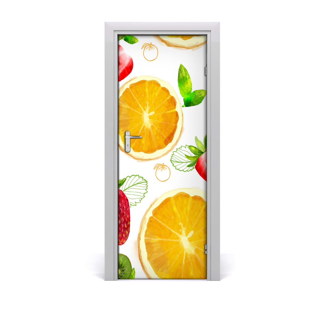 Décoration porte Fruits