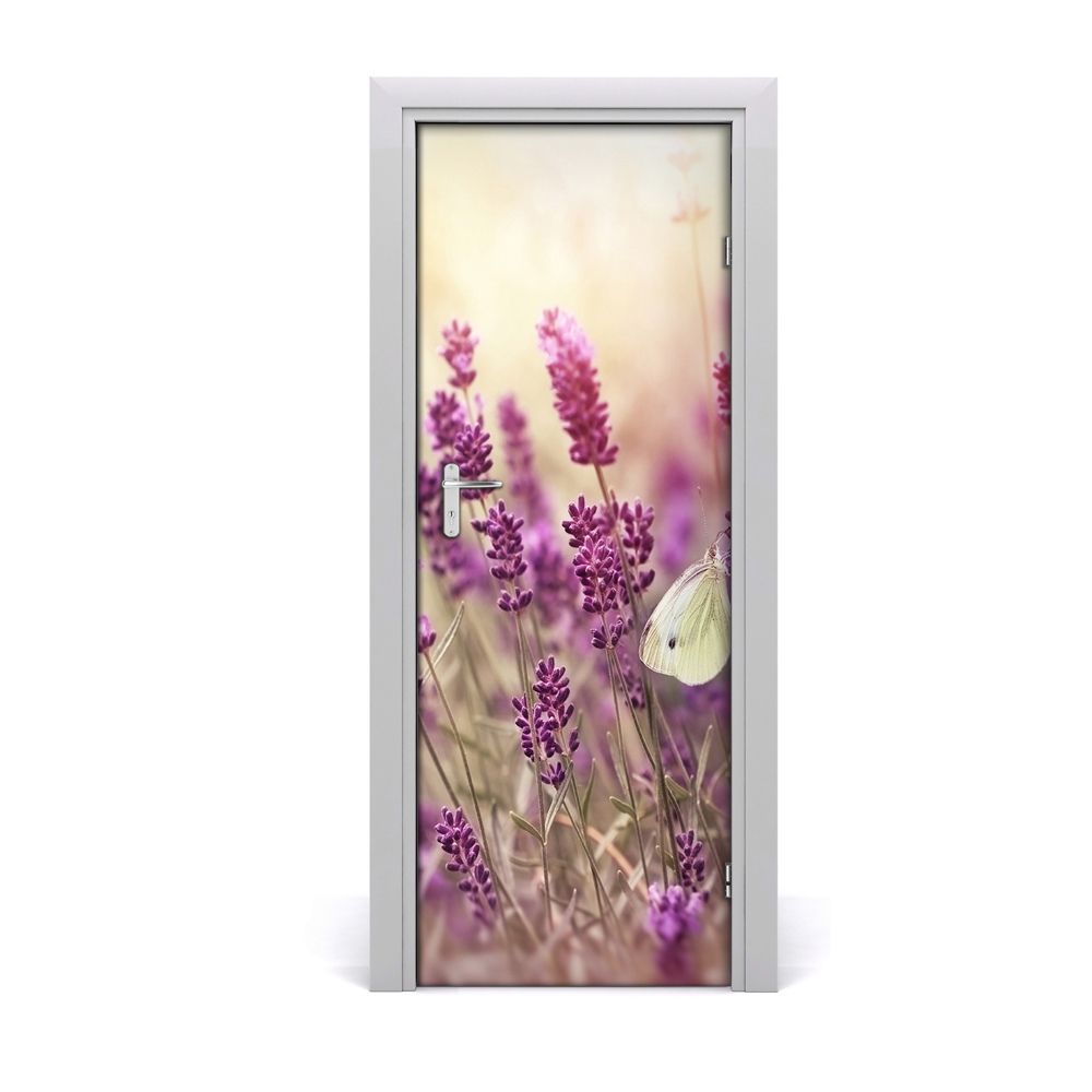 Sticker porte Lavande