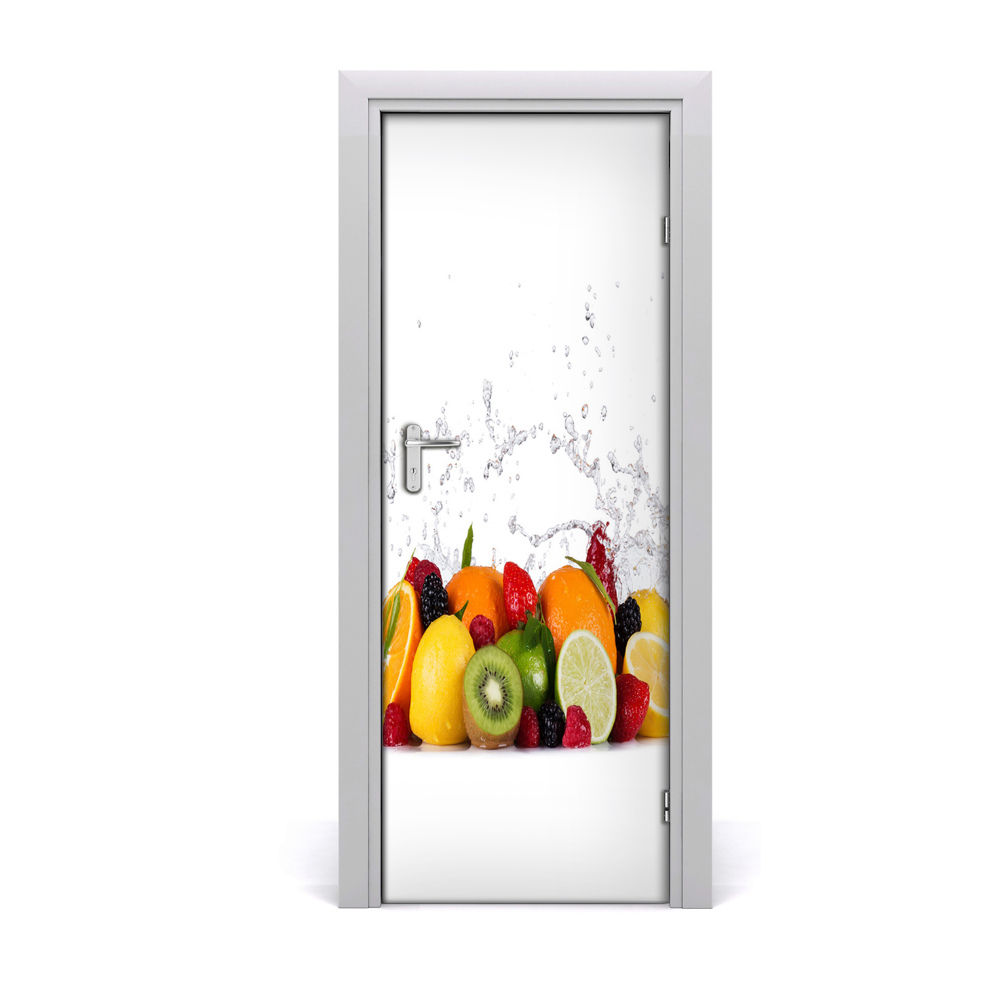Décoration porte intérieur Fruits purs