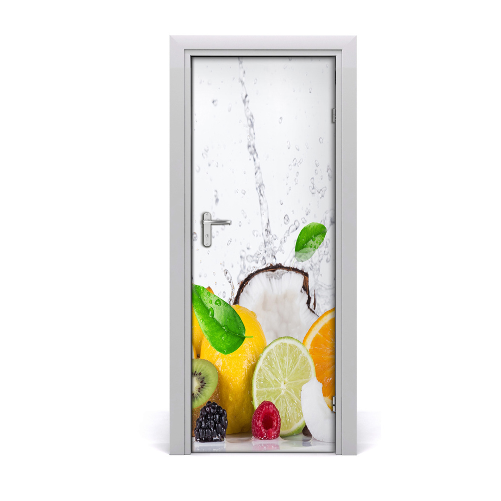 Décoration porte Fruits frais