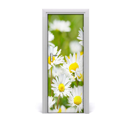 Sticker porte Prairie de marguerites