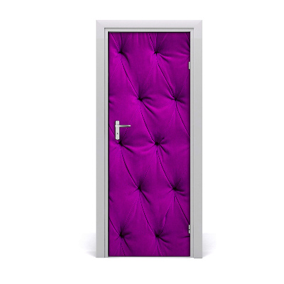 Papier peint porte Mur de velours violet