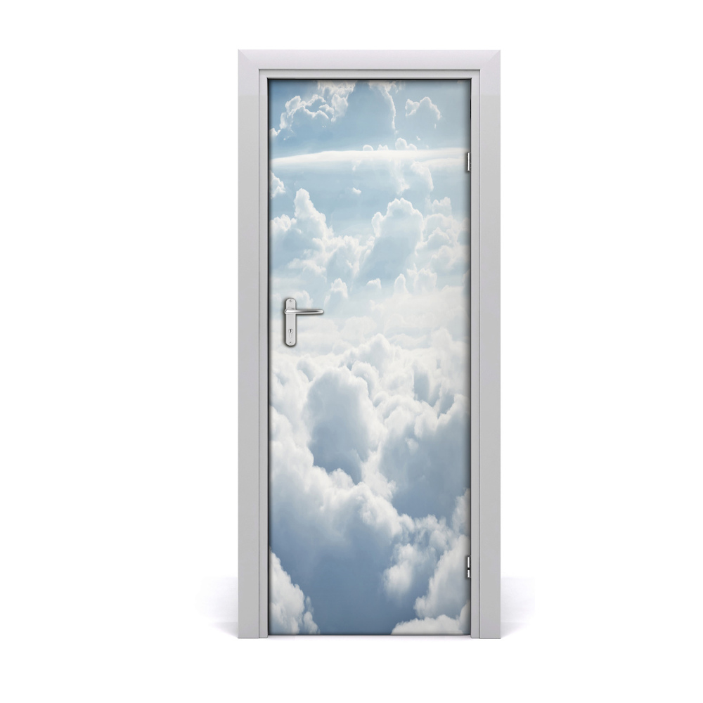 Décoration porte Nuages denses